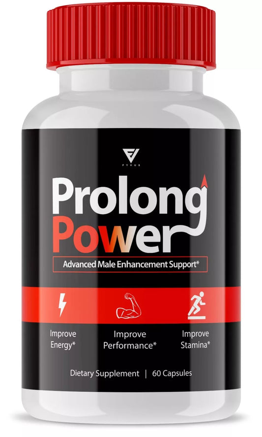 Prolong Power Pills ProlongPower Performance Supplement (3 Pack)(180 Capsules)..Energy-Stamina and Endurance-Boosting