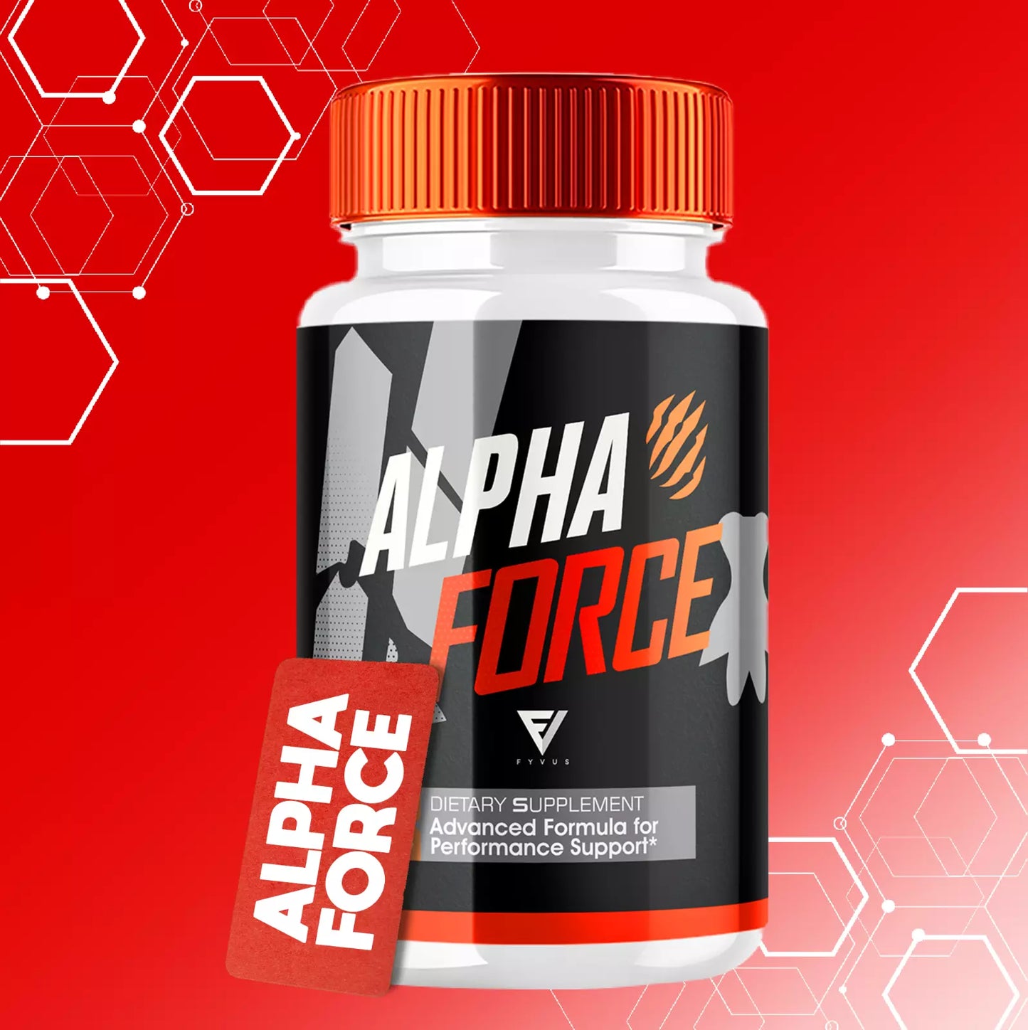 Alpha Force Pills AlphaForce Max Performance Supplement (3 Pack)(180 Capsules)