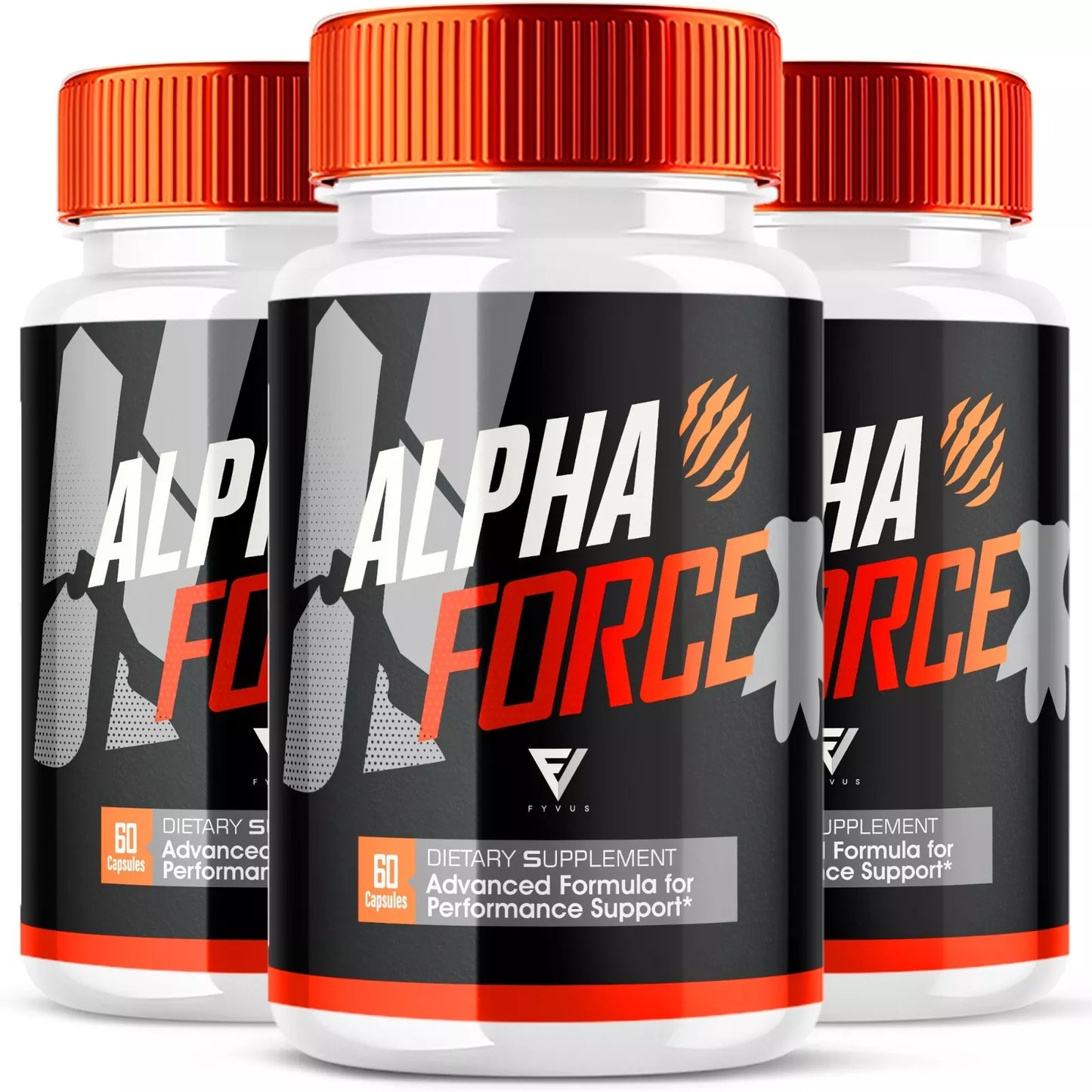Alpha Force Pills AlphaForce Max Performance Supplement (3 Pack)(180 Capsules)