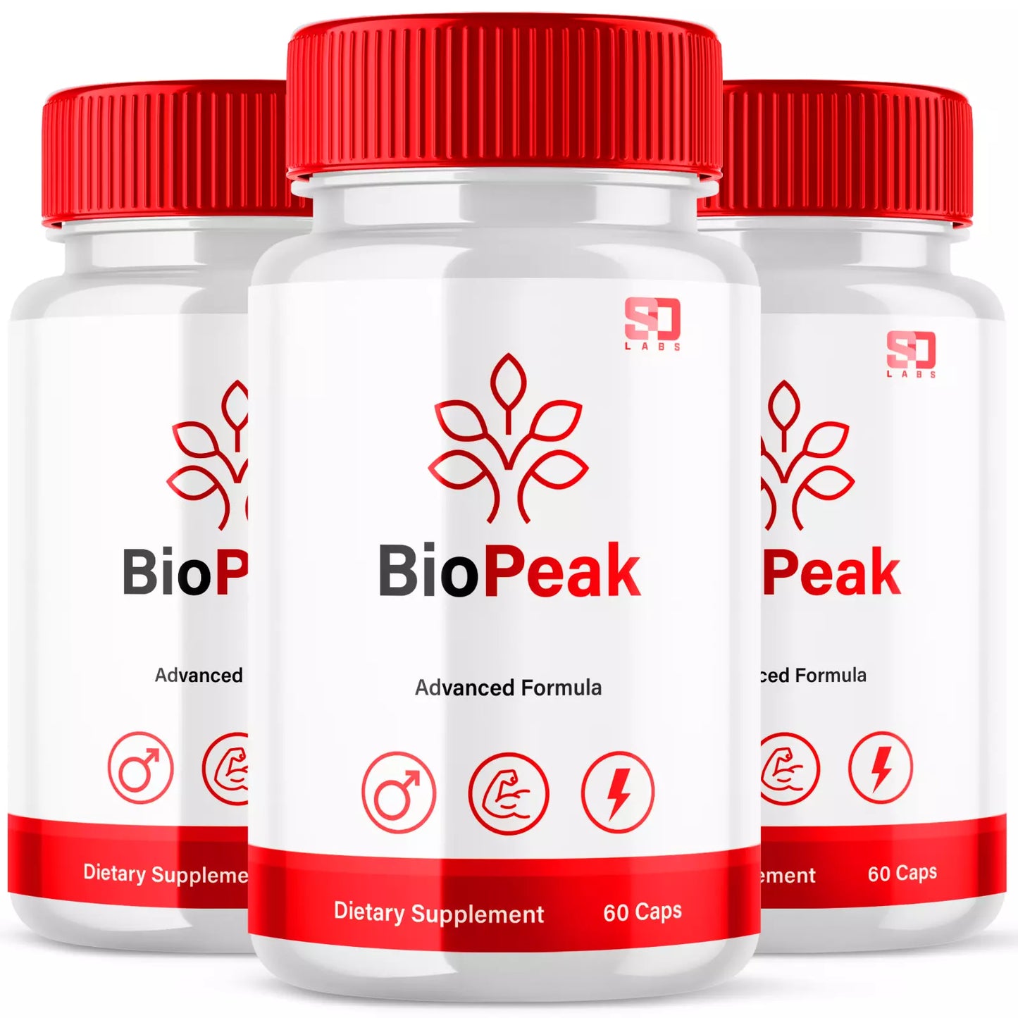 Biopeak for Men, Bio Peak Advanced Male Support Pills (3 Pack) (180 Capsules)