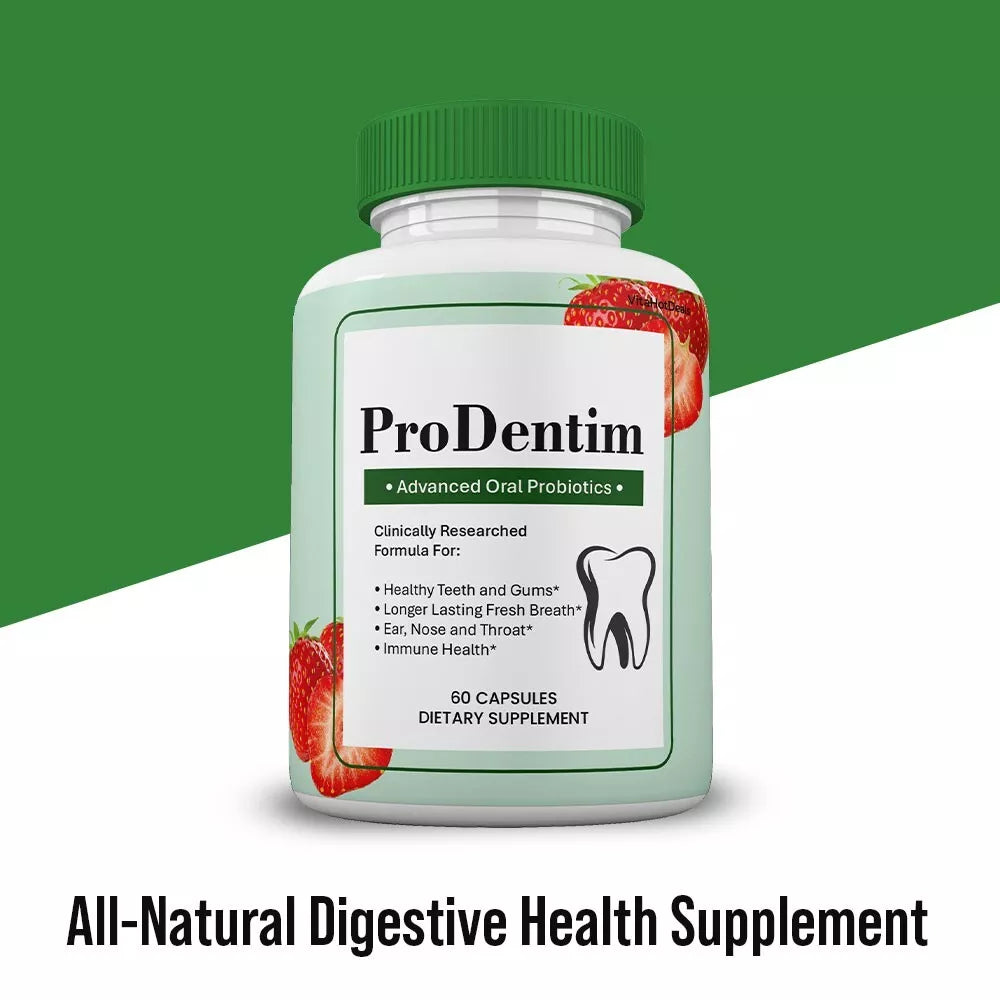 ProDentim Capsules, Prodentim Supplement for Teeth And Gums Health (3 pack)