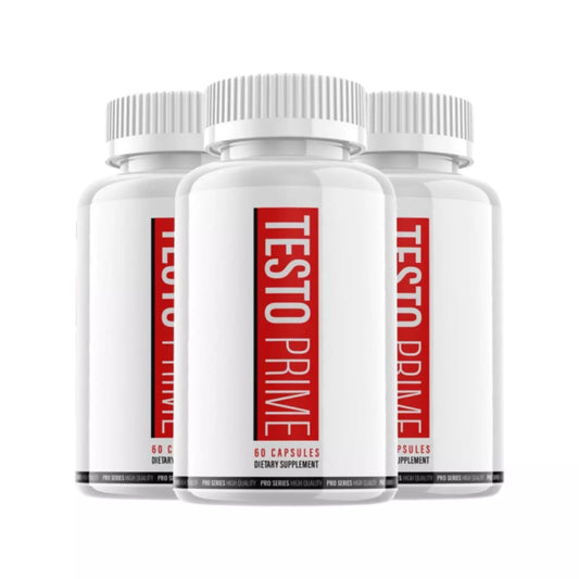Testoprime Capsules Extra Strength Formula Supplement Testo Prime 3-Pack-180 Capsules