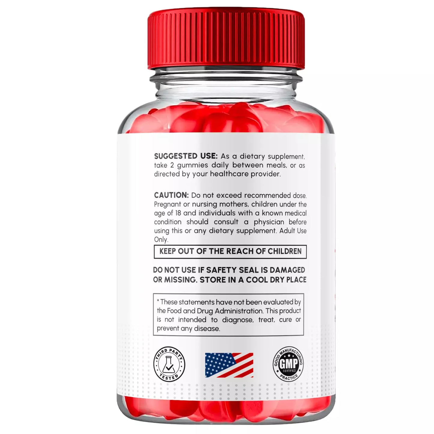 Vital Surge Male Gummies, Vital Surge Testo Support Gummys Performance (3 Pack)(180CT)